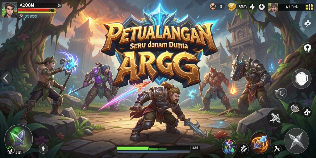 Tampilan gameplay A200M yang seru dan penuh aksi.