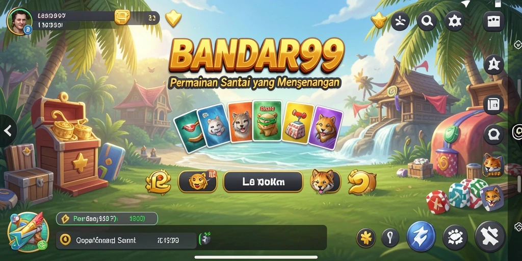 Tangkapan layar BANDAR99 yang menunjukkan gameplay yang seru dan menyenangkan.