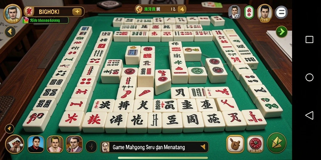 Tampilan gameplay BIGHOKI yang seru dan menarik.