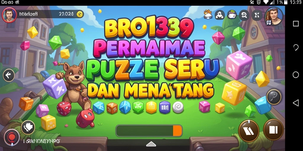 Tampilan gameplay menarik dalam BRO138 dengan berbagai tantangan Puzzle.