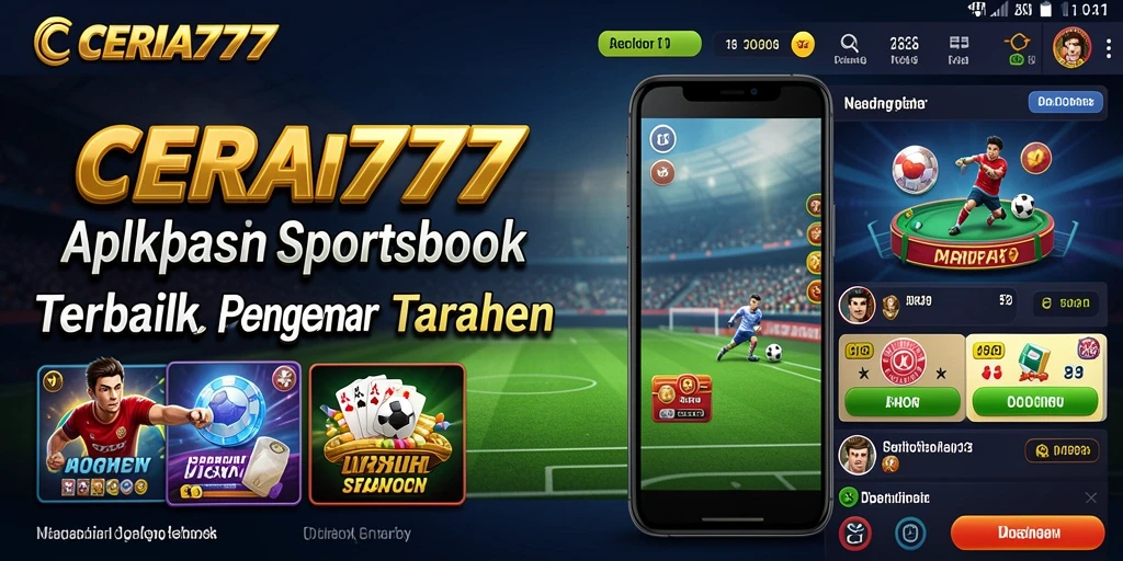 Tampilan antarmuka menarik dari CERIA777 selama permainan taruhan.