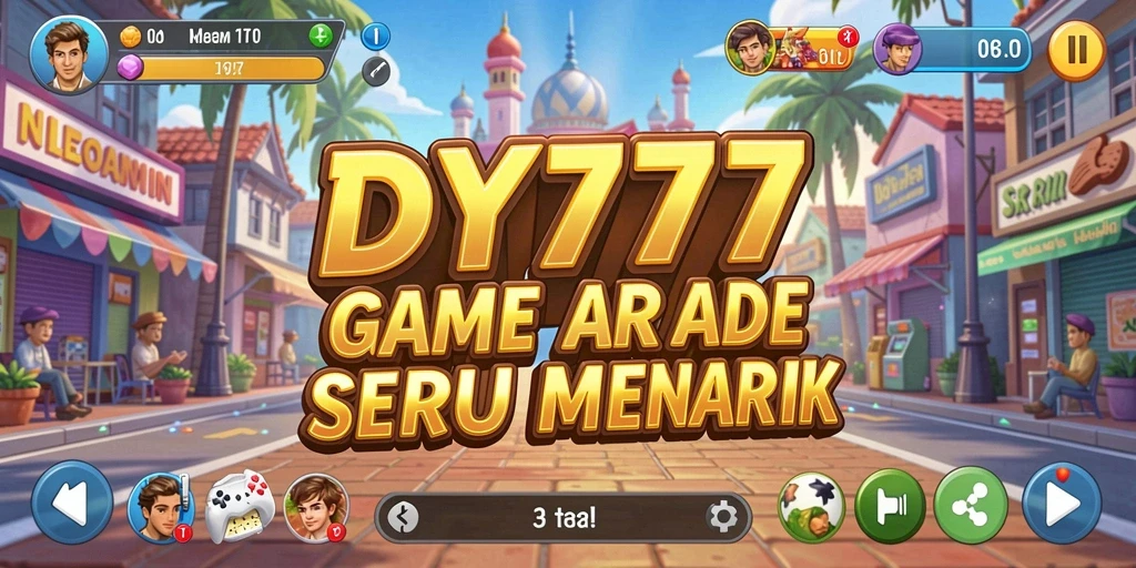 Tampilan gameplay seru dari DY777 dengan aksi cepat.