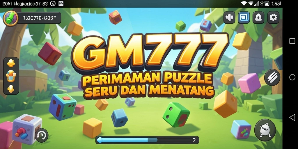 Tampilan gameplay GM777 menampilkan teka-teki yang menarik dan menantang.