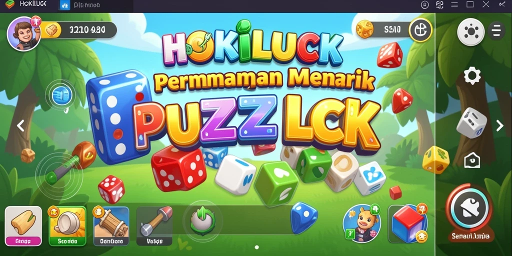 Tangkapan layar gameplay HOKILUCK yang menampilkan tantangan Puzzle yang menarik.