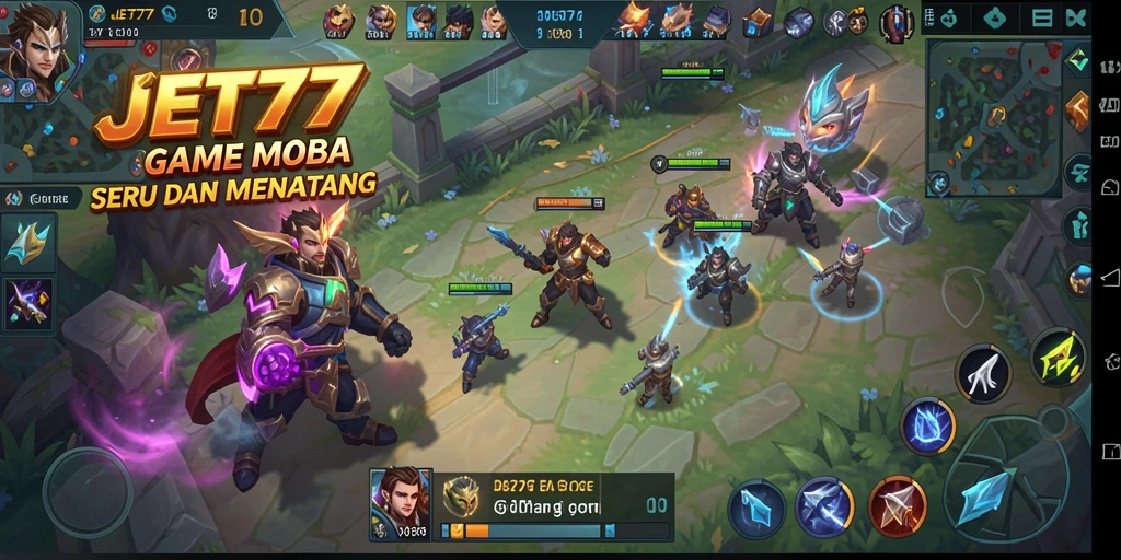 Tampilan gameplay seru dari JET77 dengan aksi yang menegangkan.