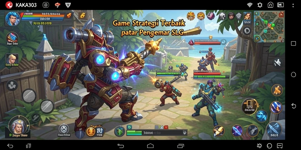 Screenshot gameplay <strong>KAKA303</strong> yang menunjukkan aksi strategis yang mendebarkan.
