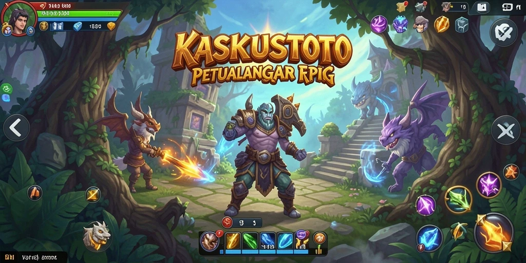 Screenshot menunjukkan gameplay menarik KASKUSTOTO dengan pertarungan yang intens.