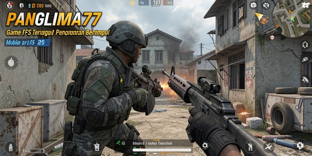 Screenshot dari gameplay seru di PANGLIMA77 dengan grafis menakjubkan.