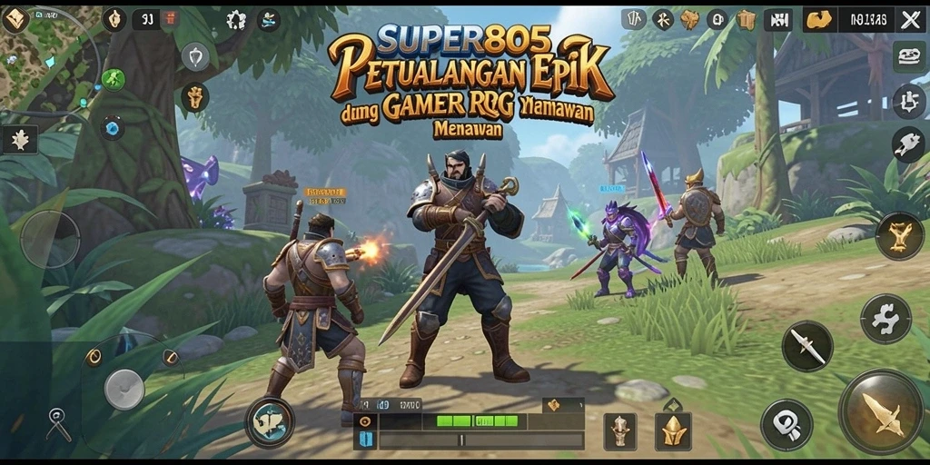 Tampilan gameplay <strong>SUPER805</strong> dengan aksi seru dan grafis menawan.