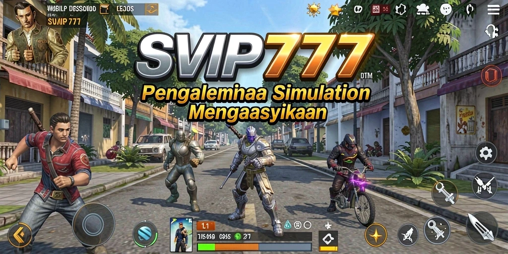 Tampilan gameplay menakjubkan di SVIP777 dengan banyak fitur interaktif.