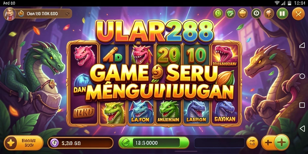 Tangkapan layar menarik dari gameplay ULAR288 yang menghibur.