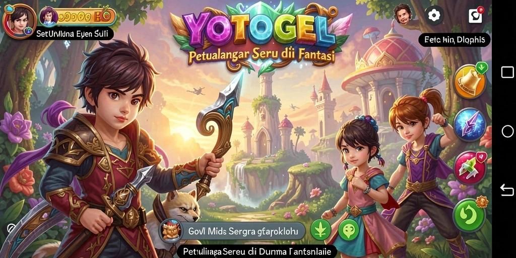 Gameplay YOTOGEL yang menantang dan seru di dunia petualangan.